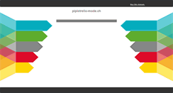 Desktop Screenshot of pipistrello-mode.ch